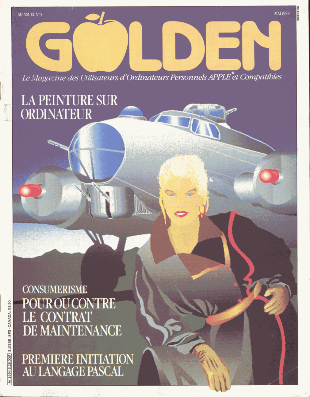 Première page de golden numero05