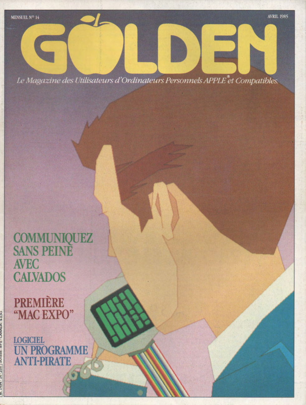 Première page de golden numero14