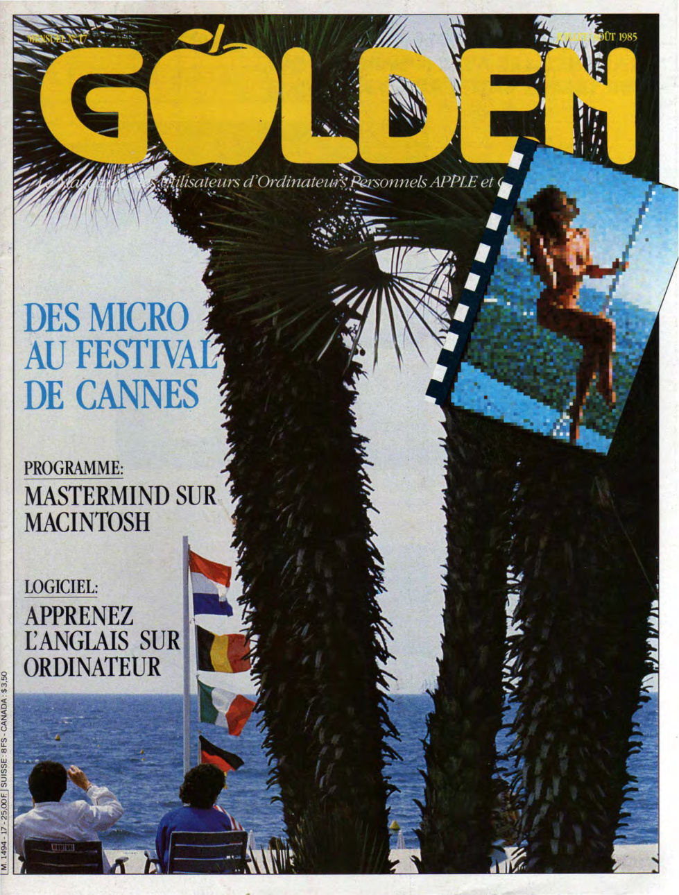 Première page de golden numero17
