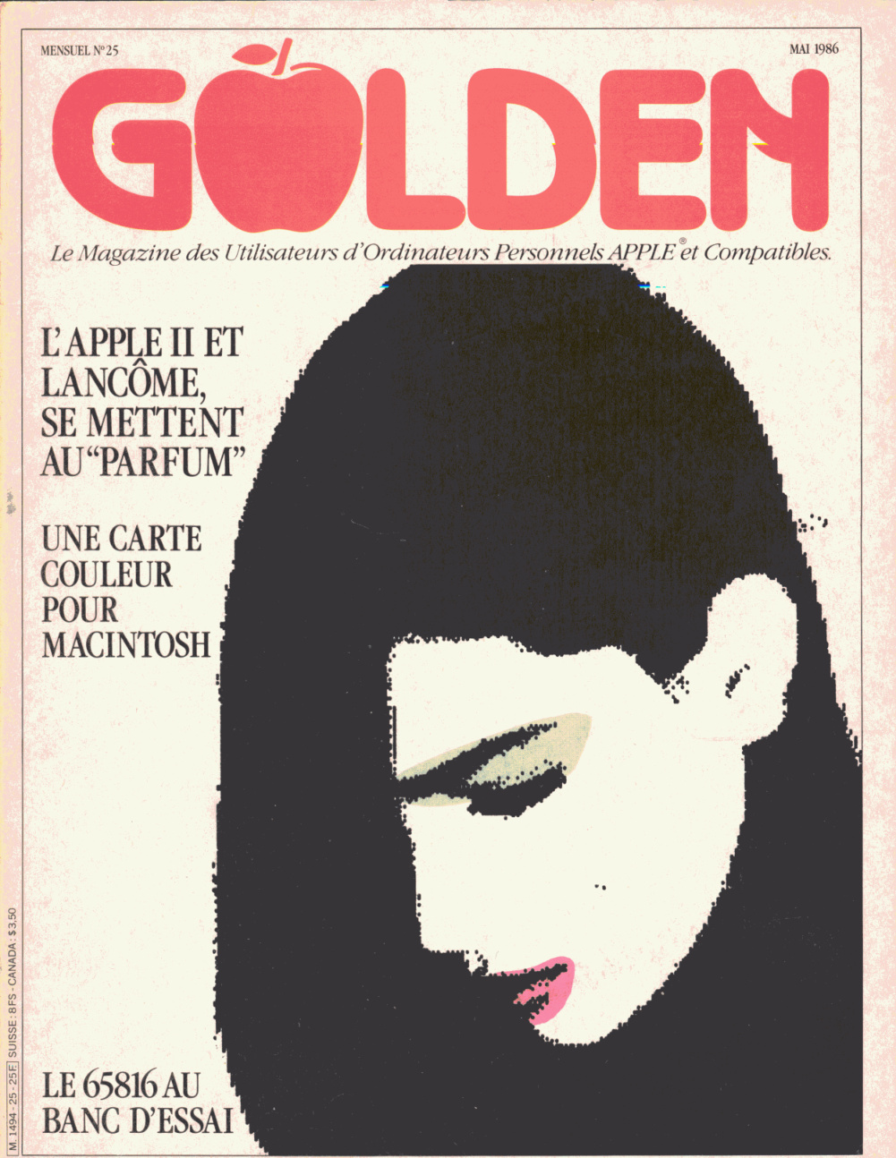 Première page de golden numero25