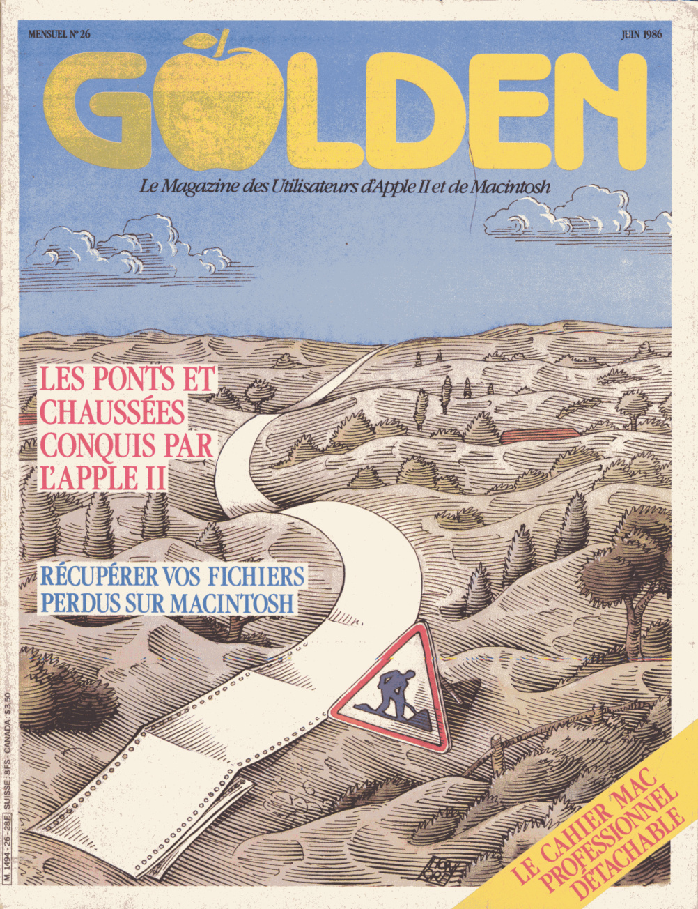Première page de golden numero26