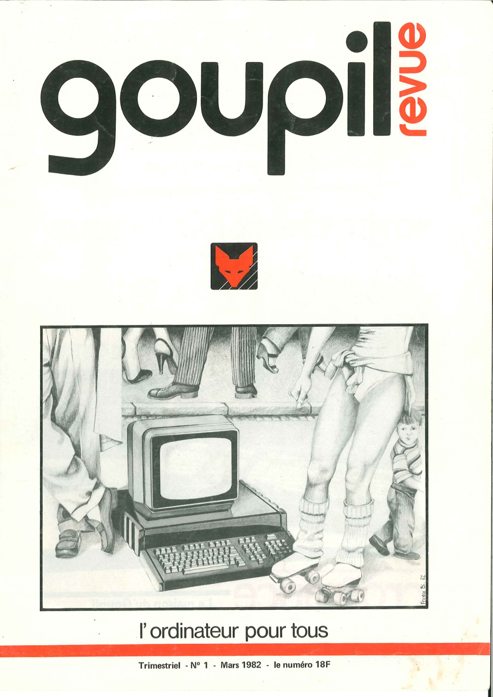 Première page de goupilrevue numero01