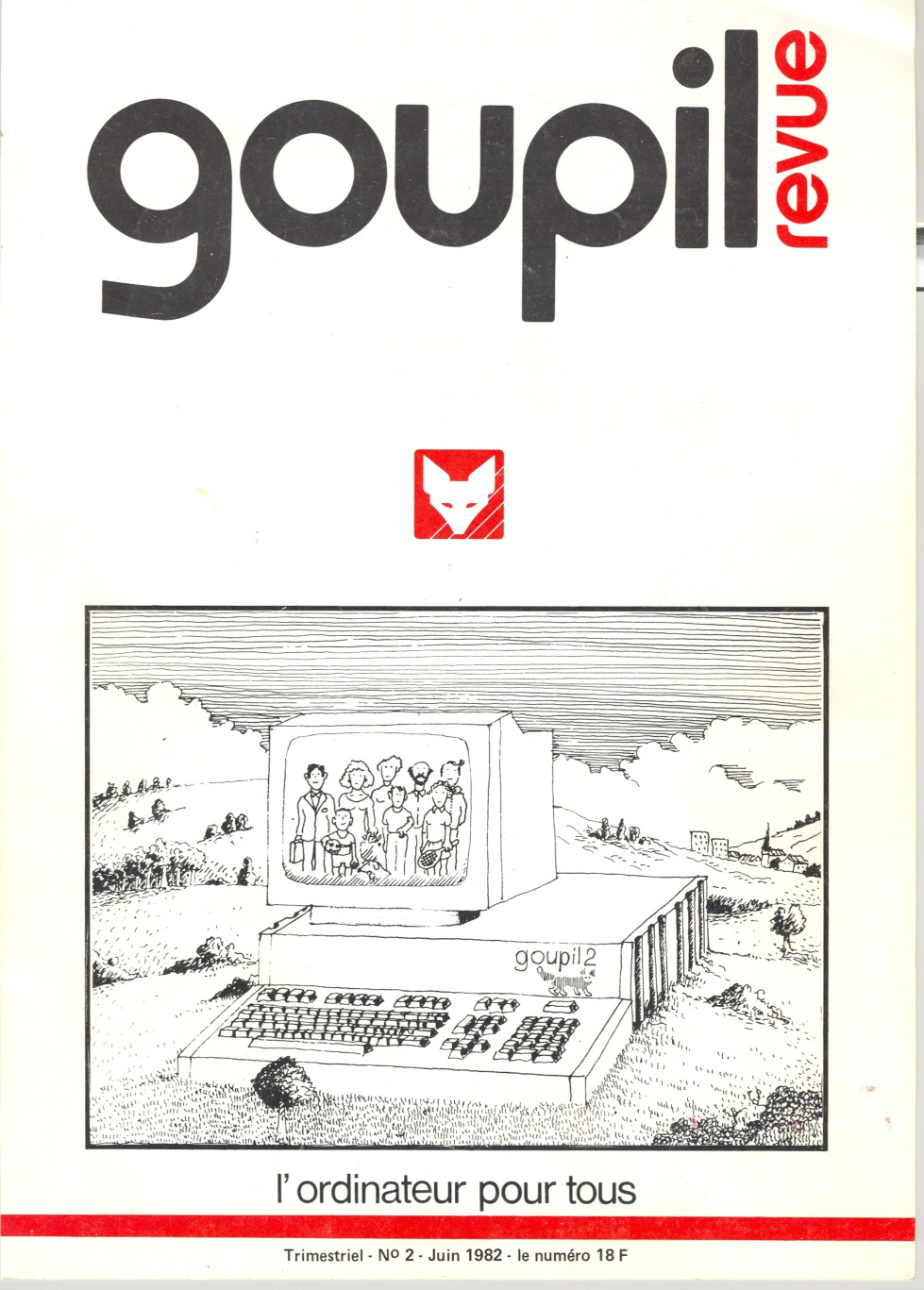 Première page de goupilrevue numero02
