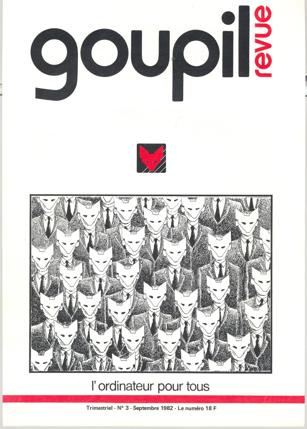 Première page de goupilrevue numero03
