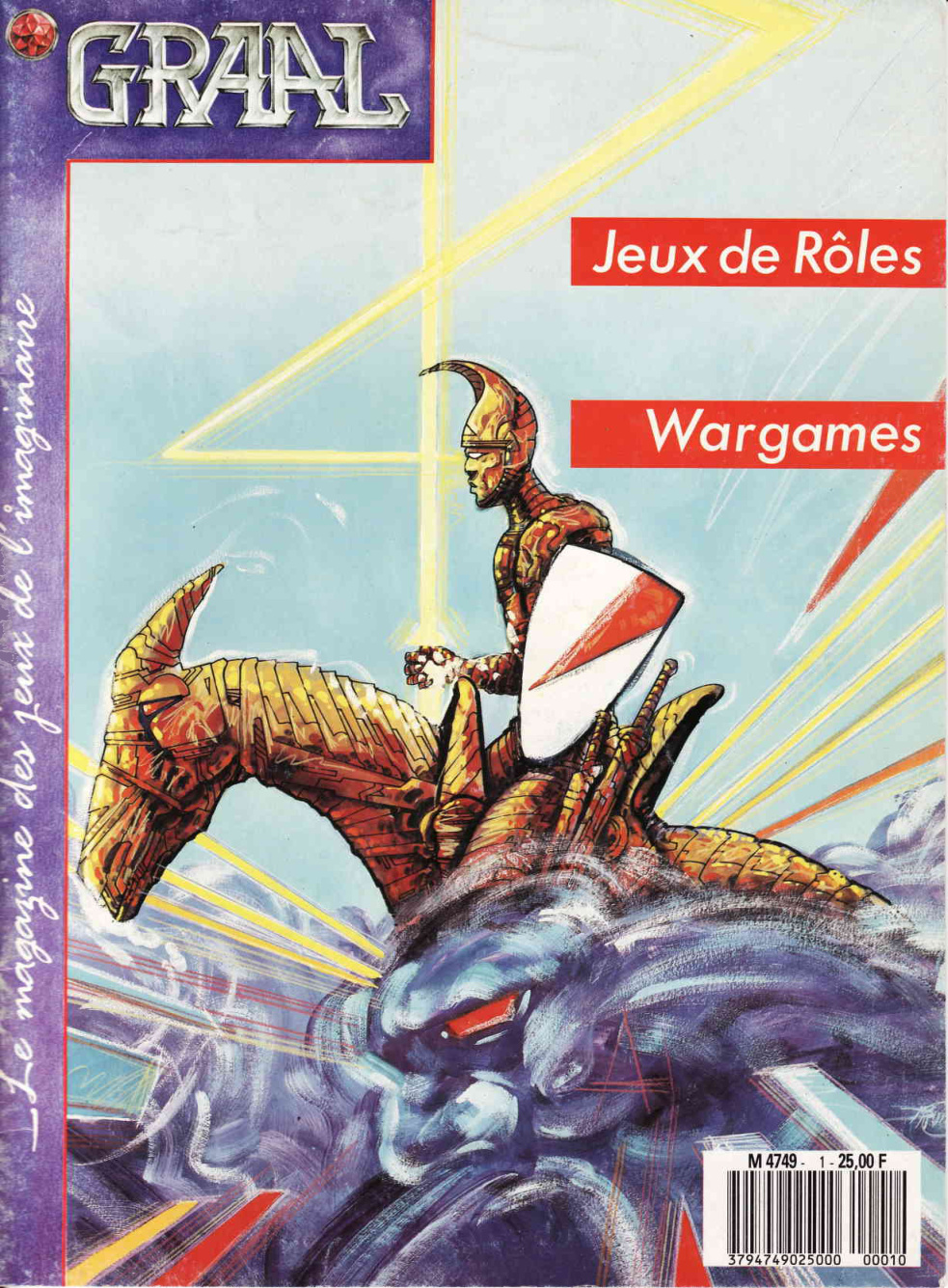Première page de graal numero01