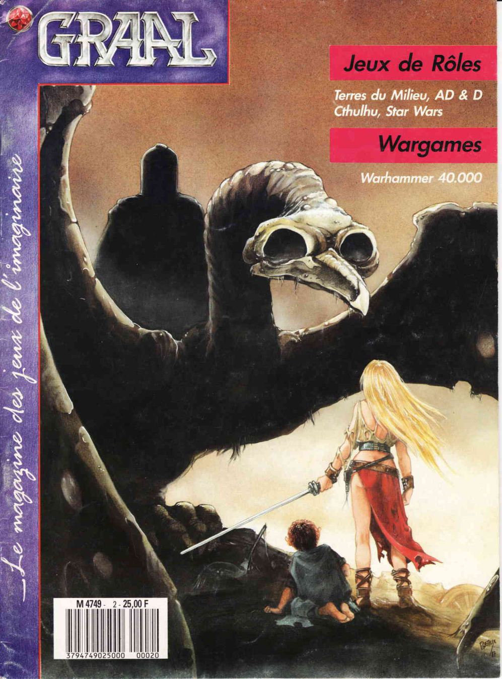 Première page de graal numero02