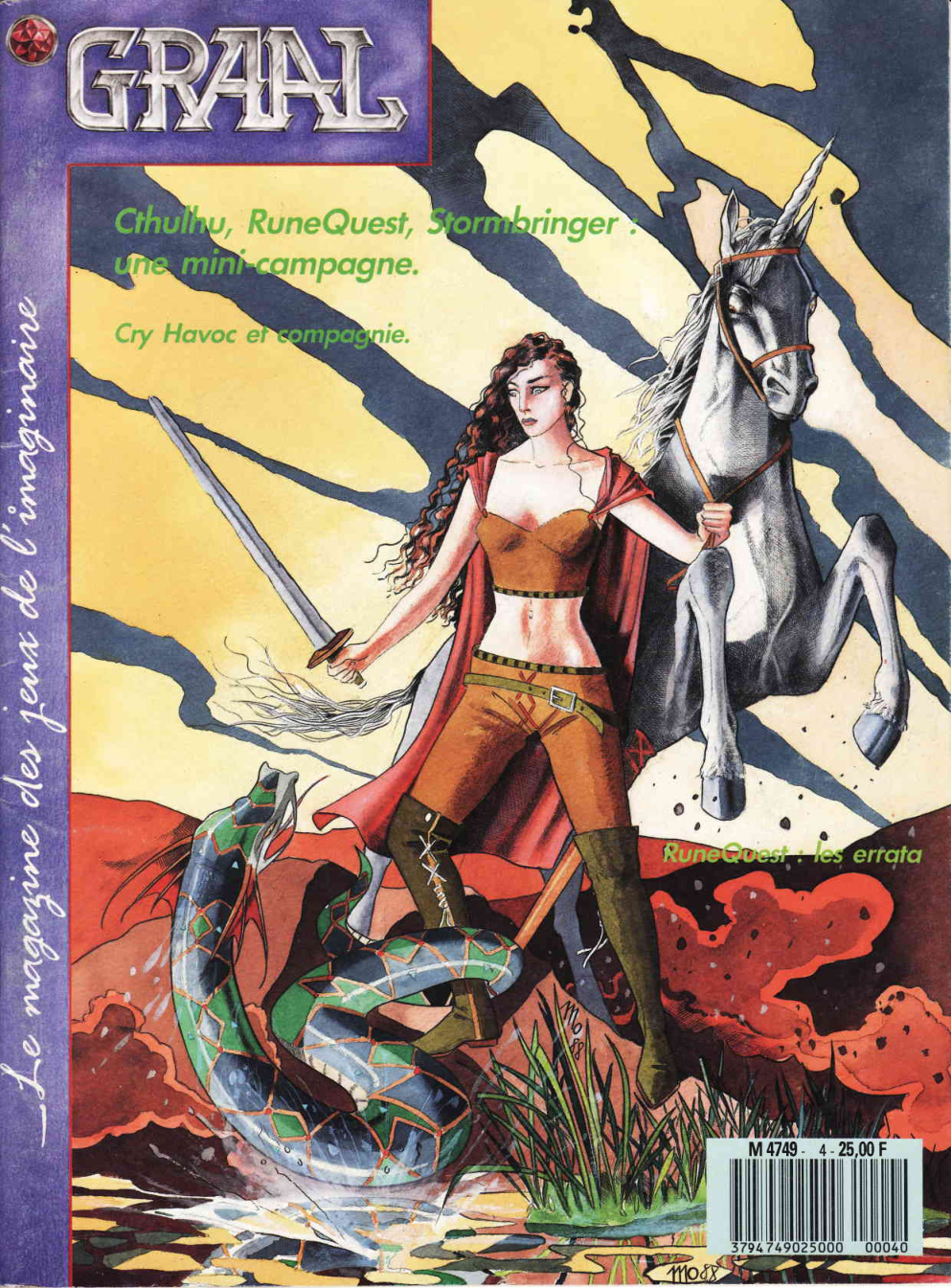 Première page de graal numero04