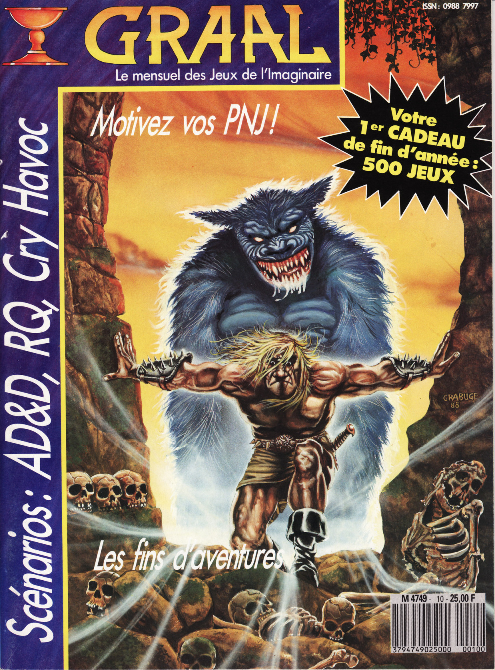 Première page de graal numero10