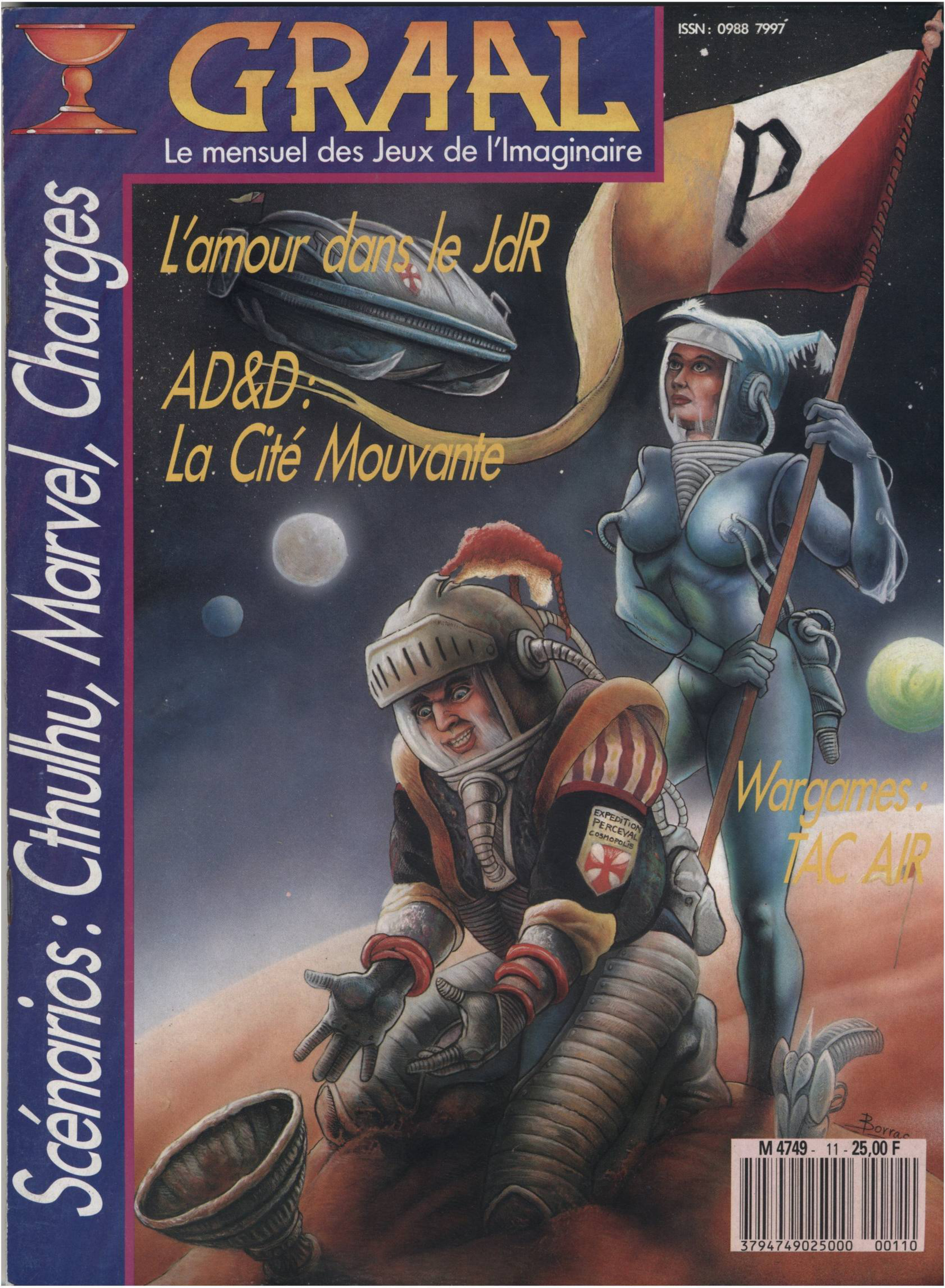 Première page de graal numero11