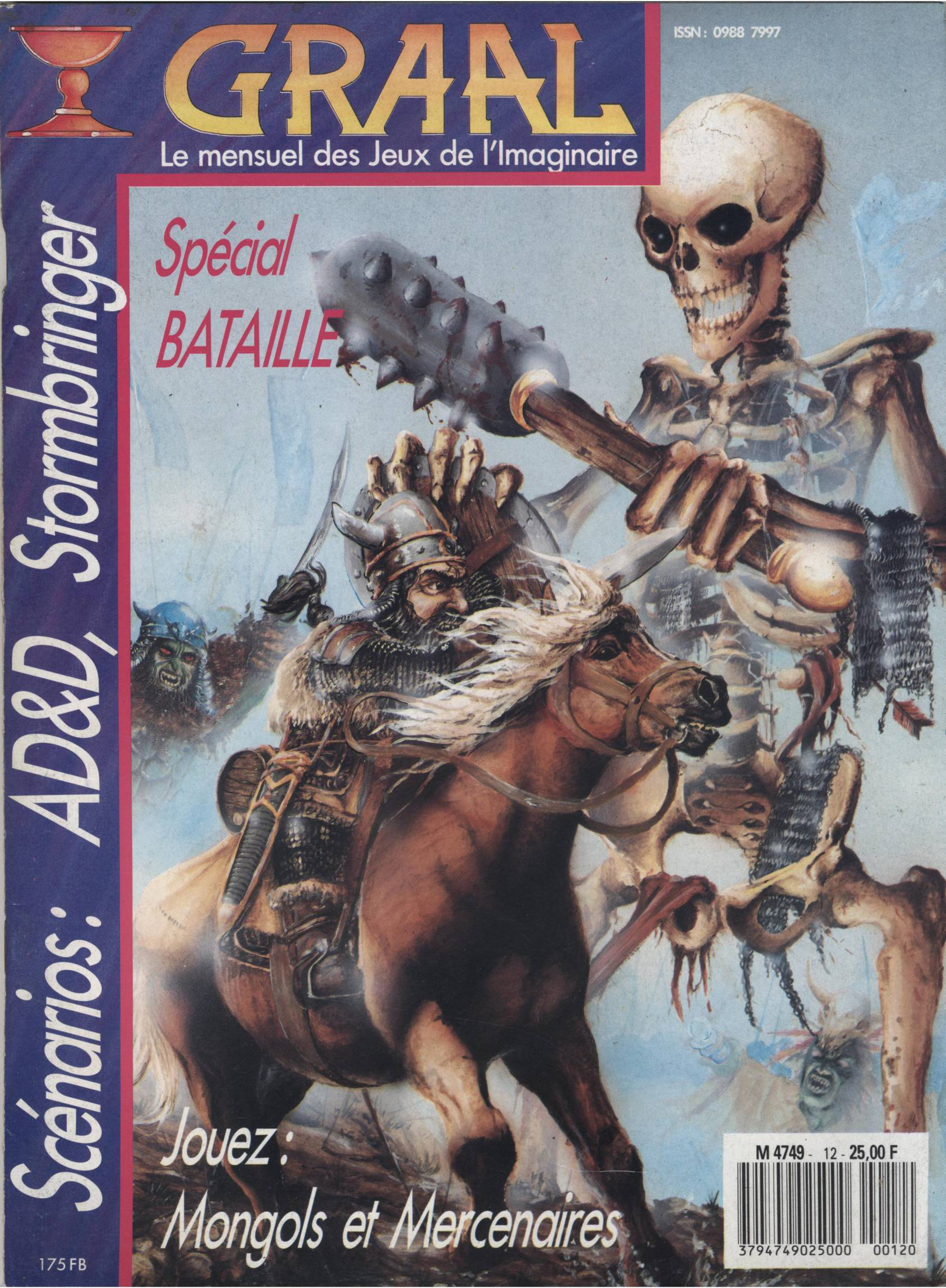 Première page de graal numero12
