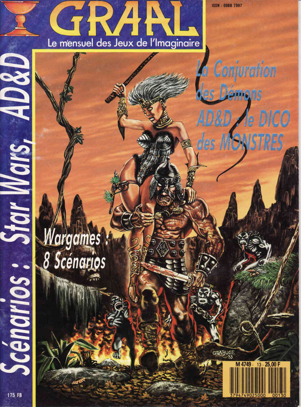 Première page de graal numero13