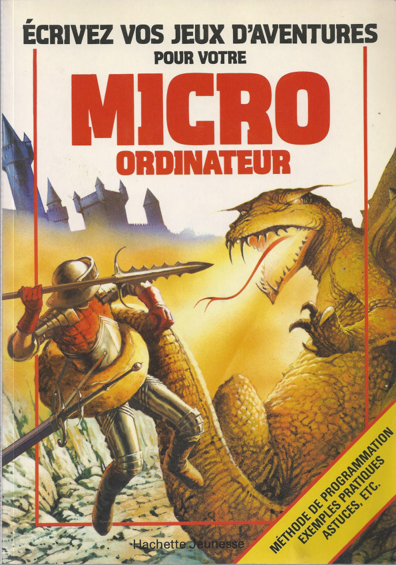 Première page de hachette numeroecrivezjeuxaventurepourmicro