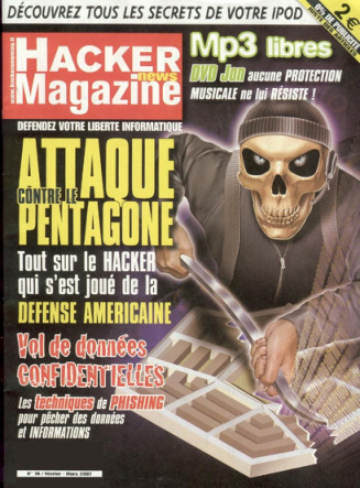 Première page de hackernewsmagazine numero16