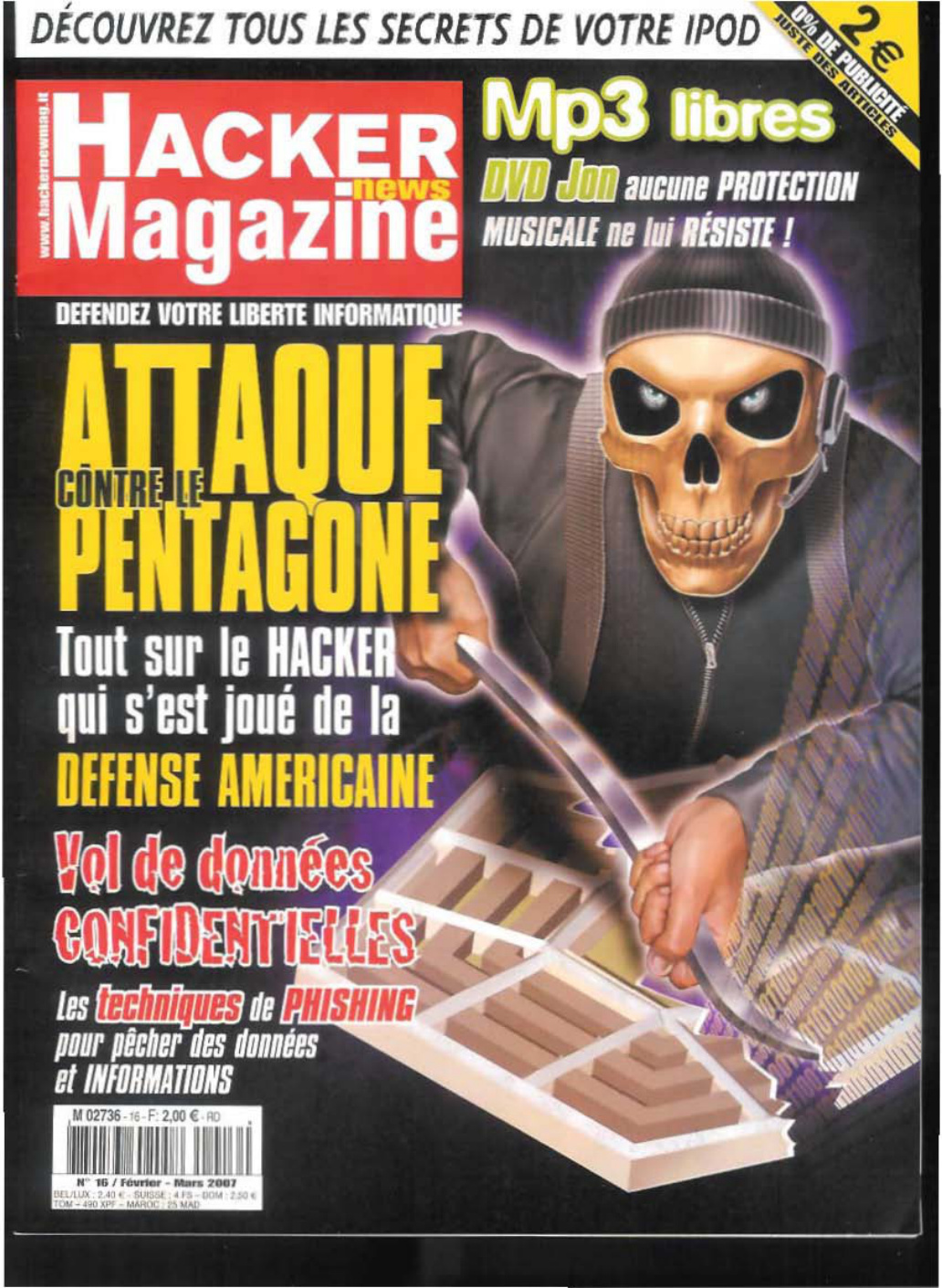 Première page de hackernewsmagazine numero16 02