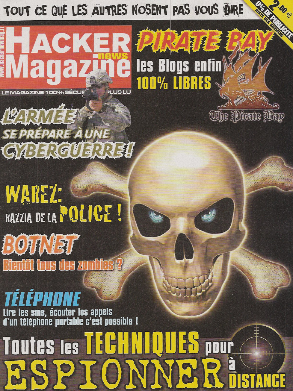Première page de hackernewsmagazine numero24