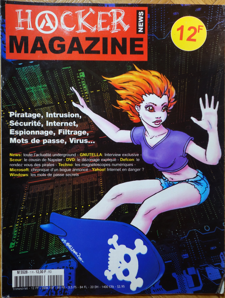 Première page de hackernewsmagazine numeroold01