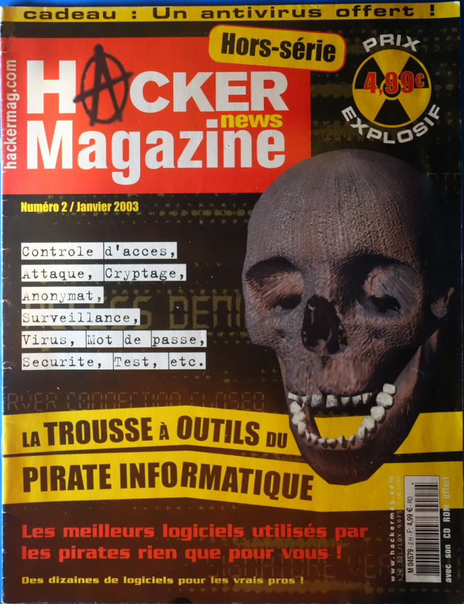 Première page de hackernewsmagazine numerooldhs2