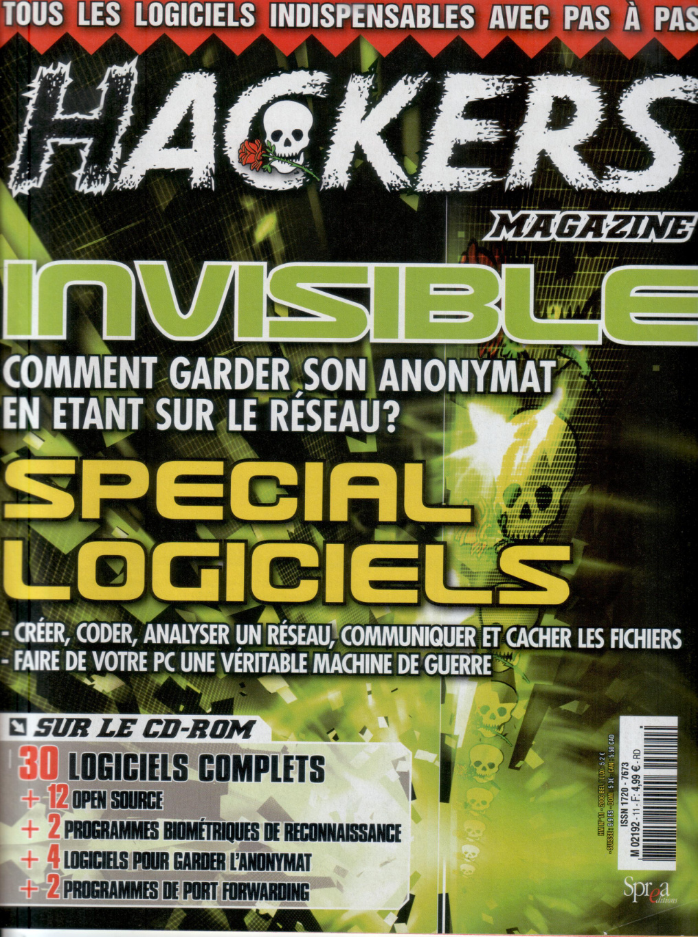 Première page de hackersmagazine numero11
