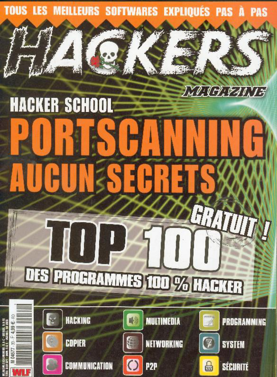 Première page de hackersmagazine numero30