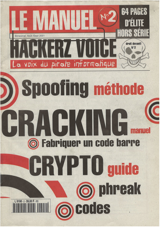 Première page de hackerzvoice numerohs02