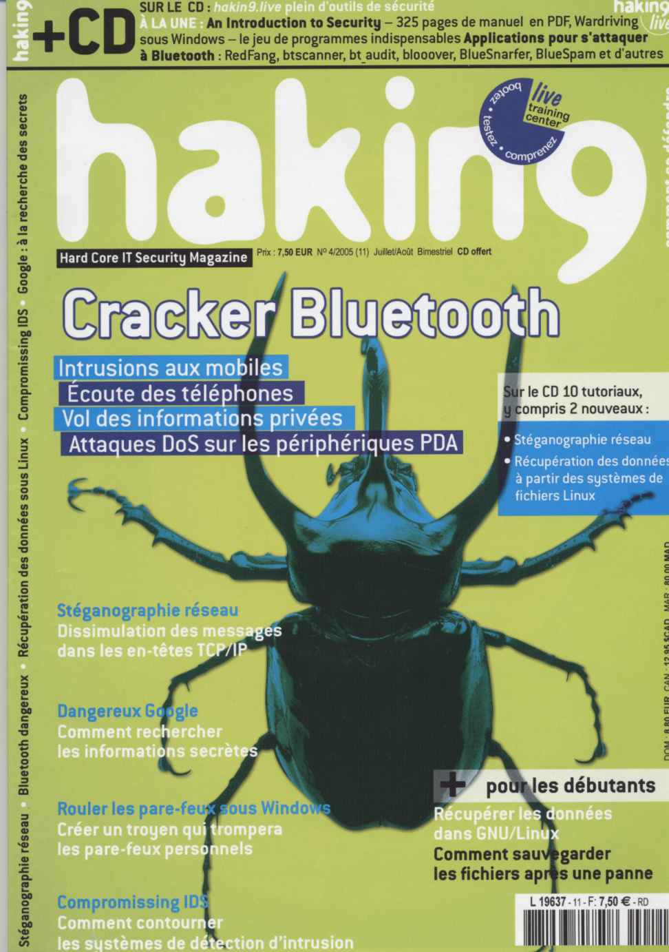 Première page de hackin9 numero11