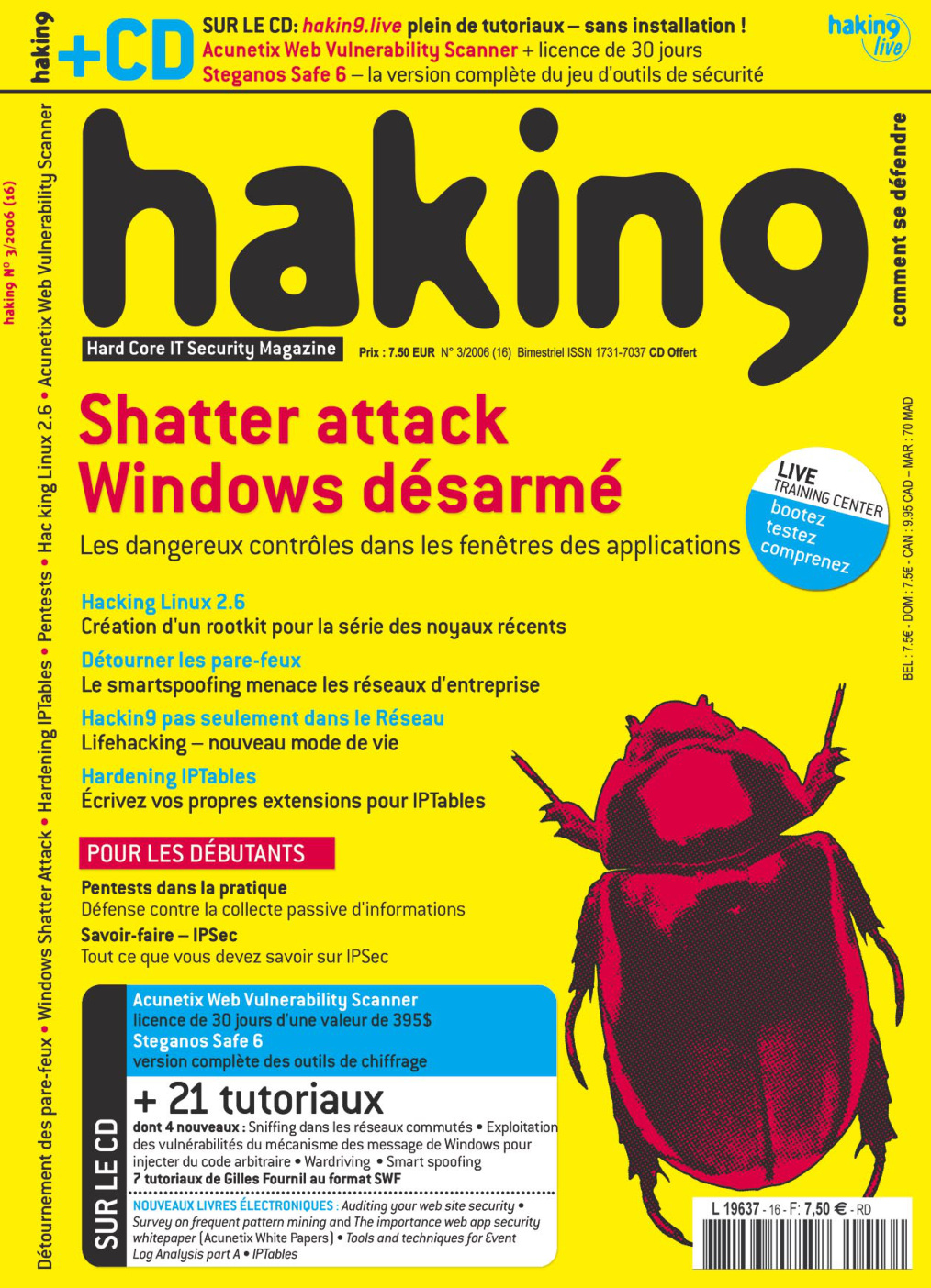 Première page de hackin9 numero16