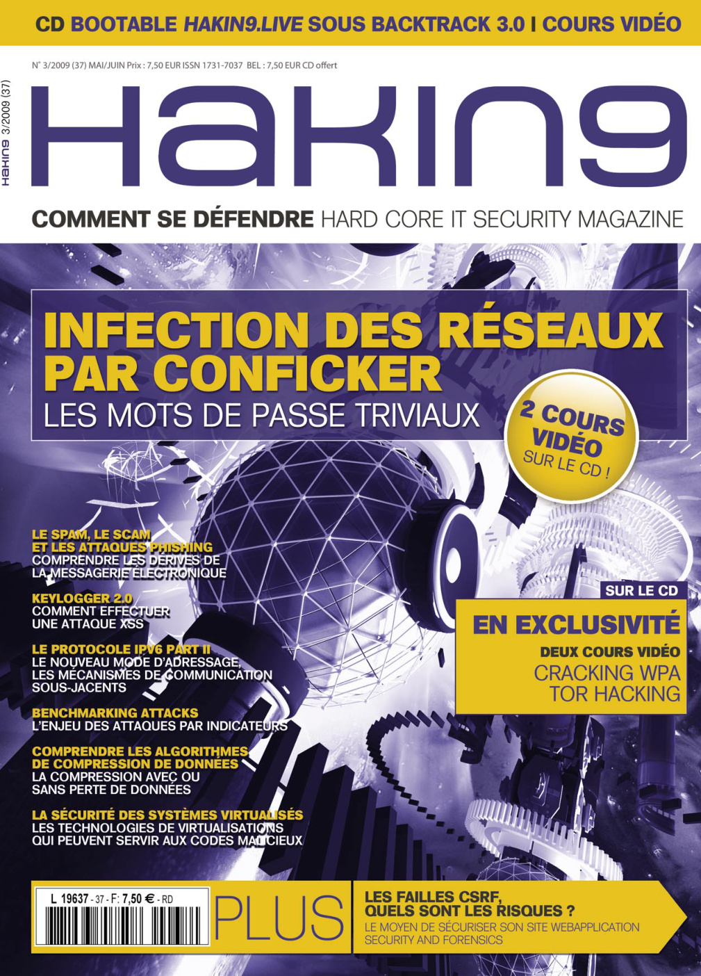 Première page de hackin9 numero37