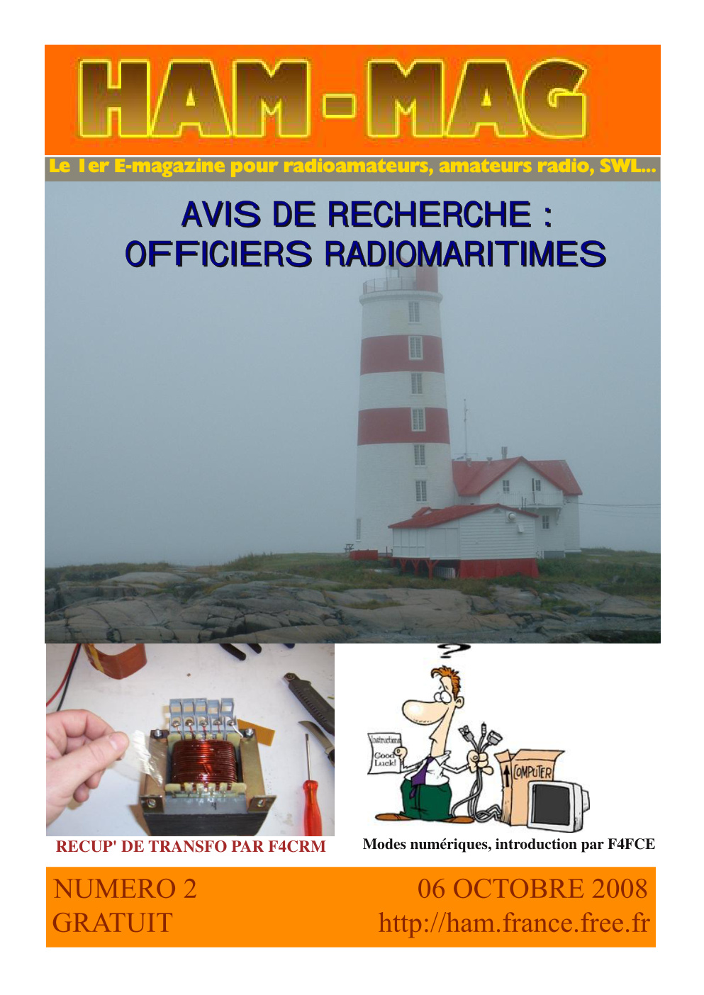 Première page de hammag numero02