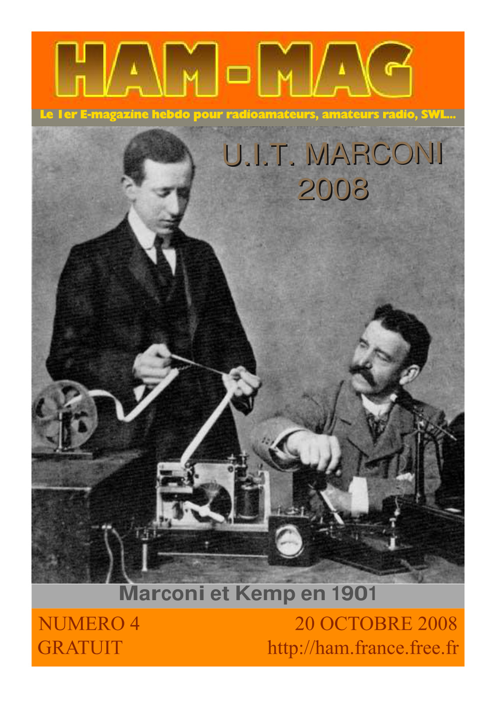 Première page de hammag numero04