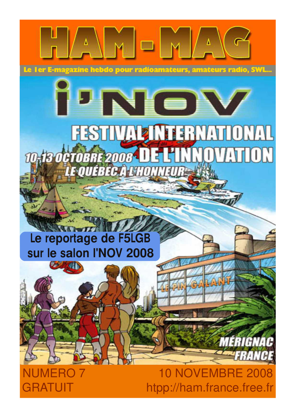 Première page de hammag numero07