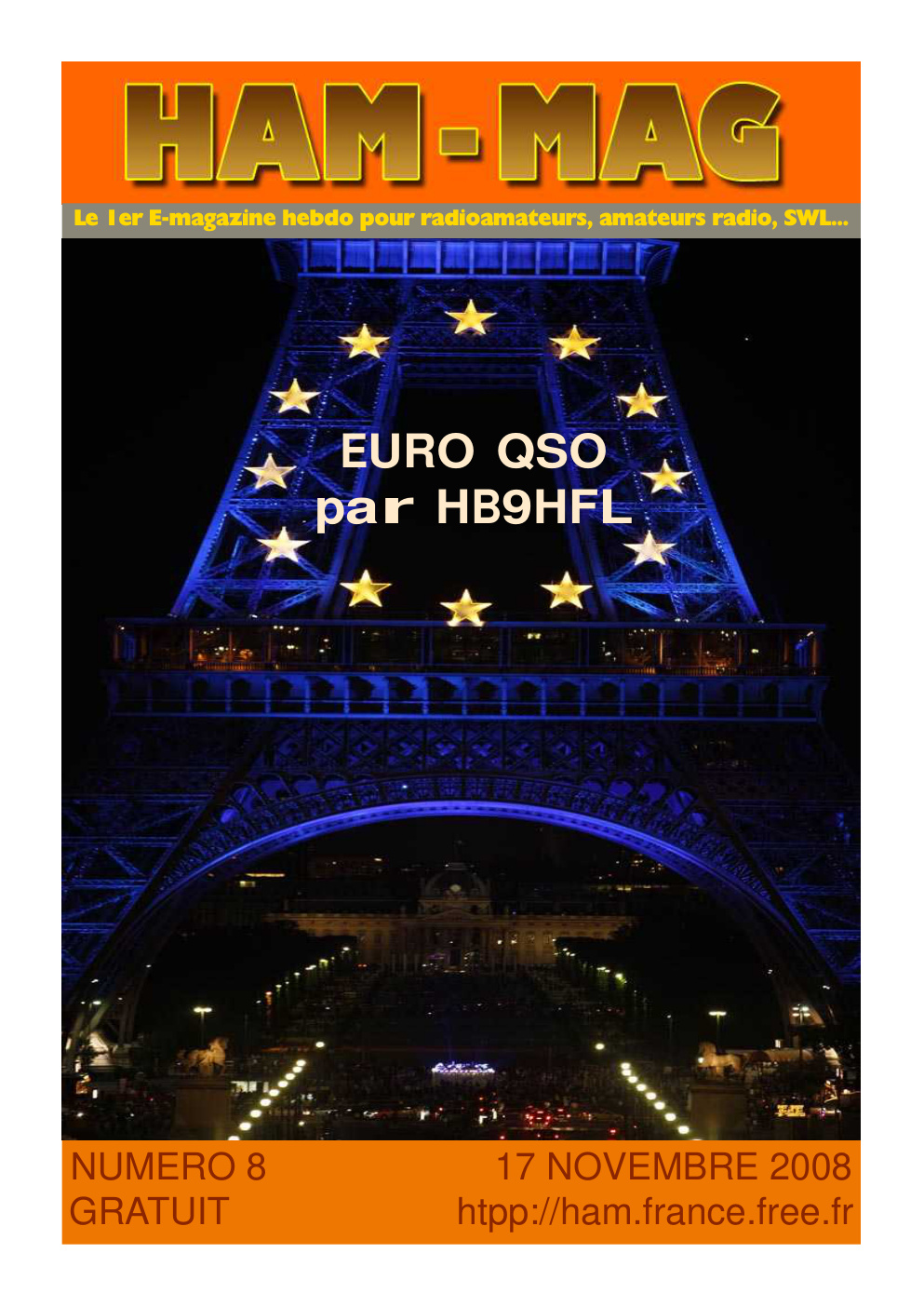 Première page de hammag numero08