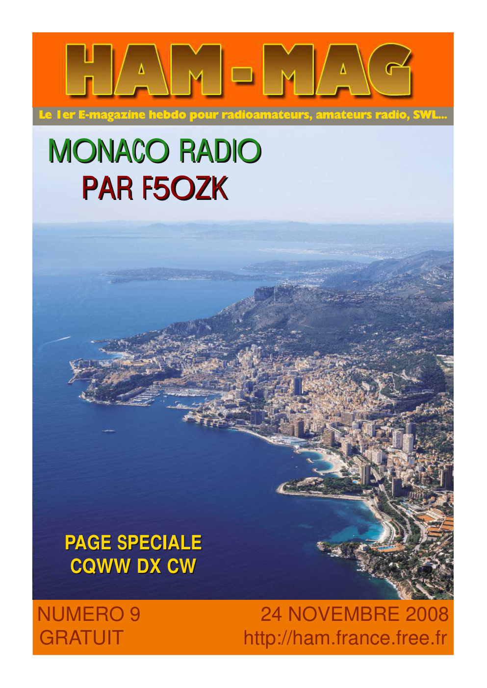 Première page de hammag numero09