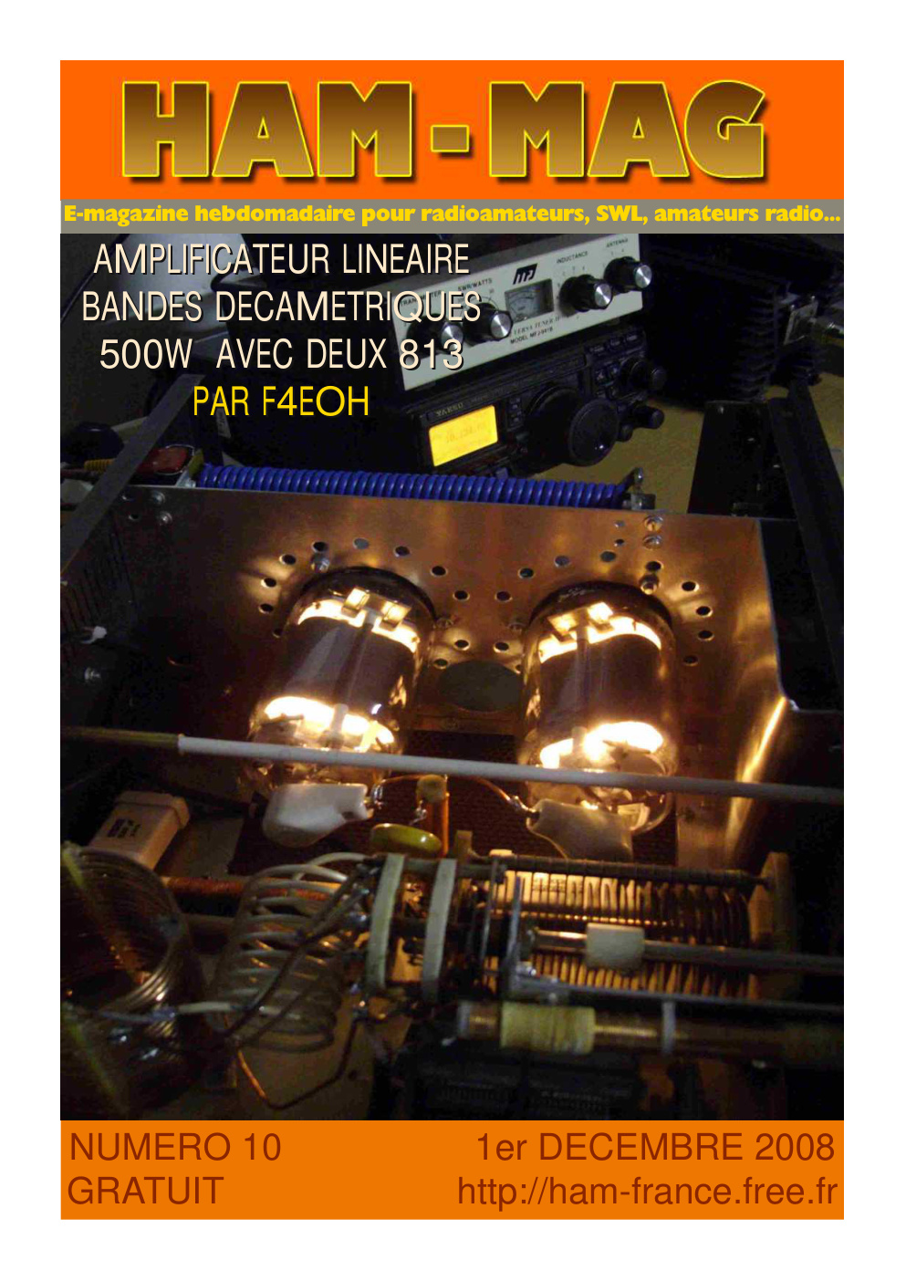 Première page de hammag numero10
