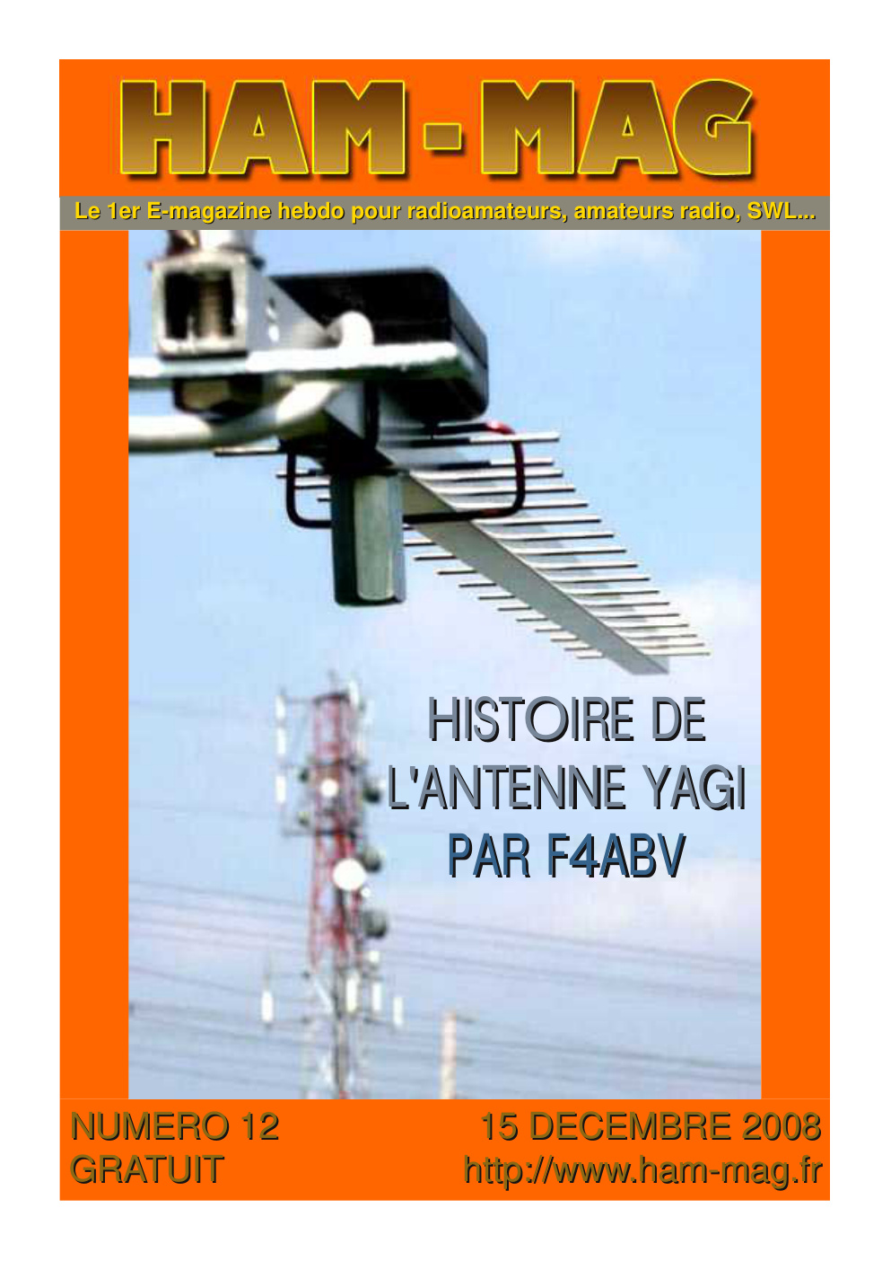 Première page de hammag numero12
