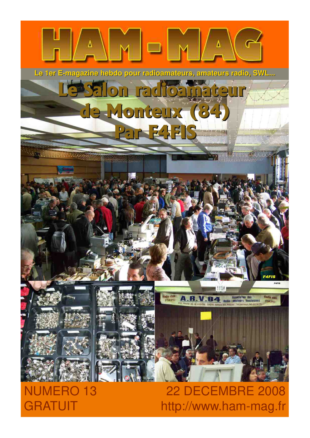 Première page de hammag numero13