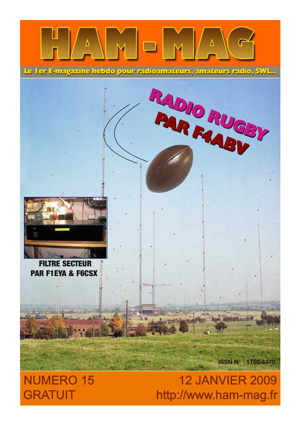 Première page de hammag numero15