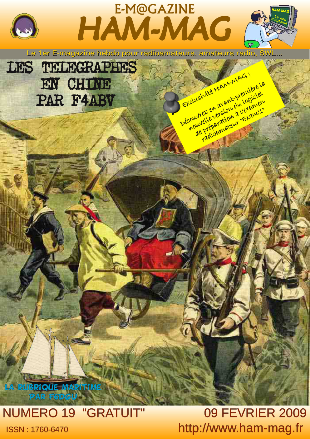 Première page de hammag numero19