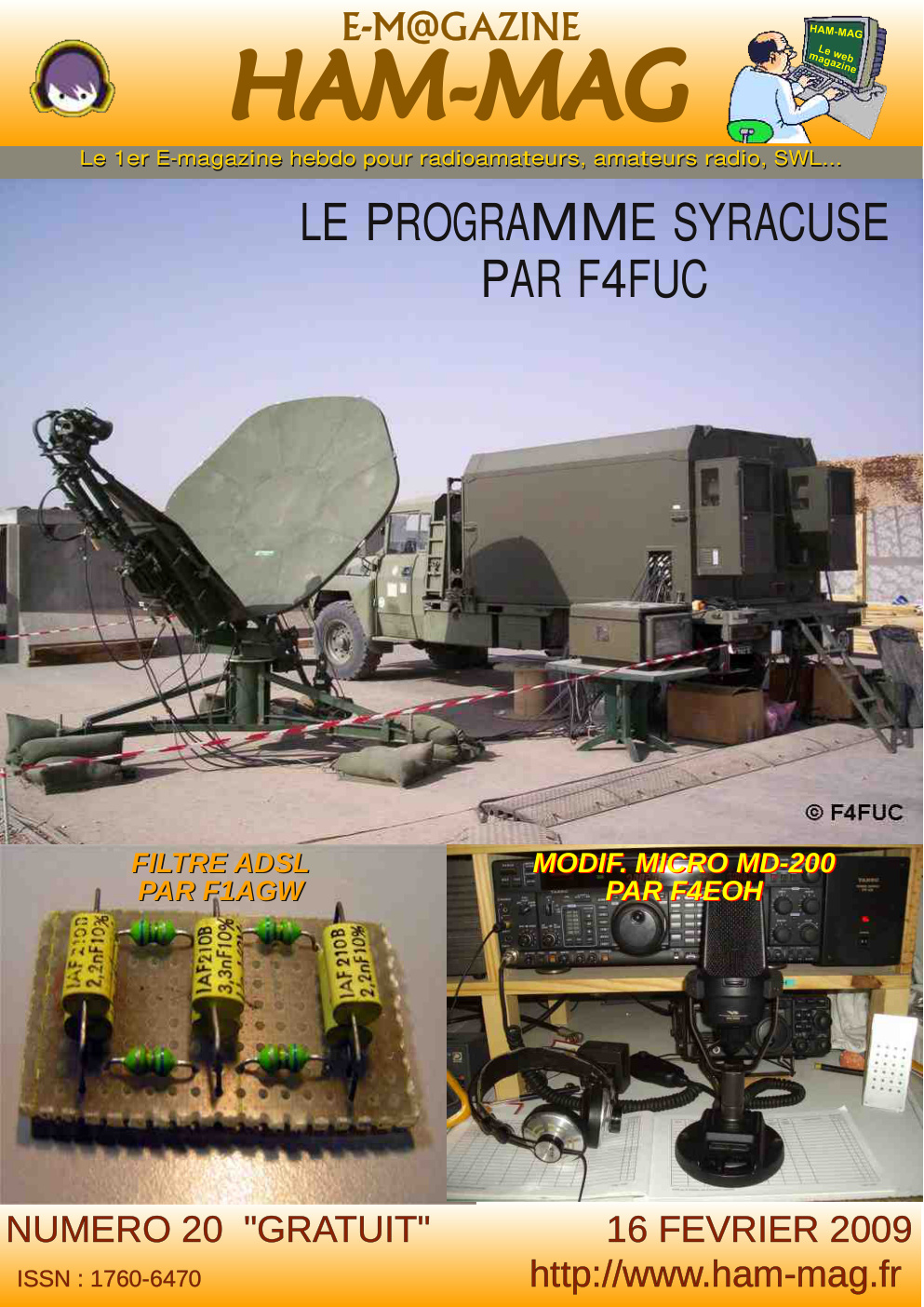 Première page de hammag numero20