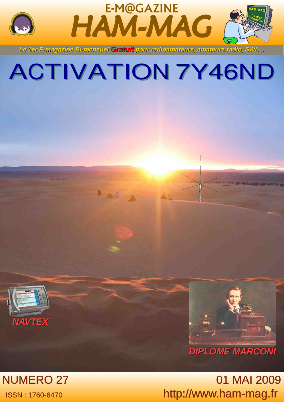 Première page de hammag numero27