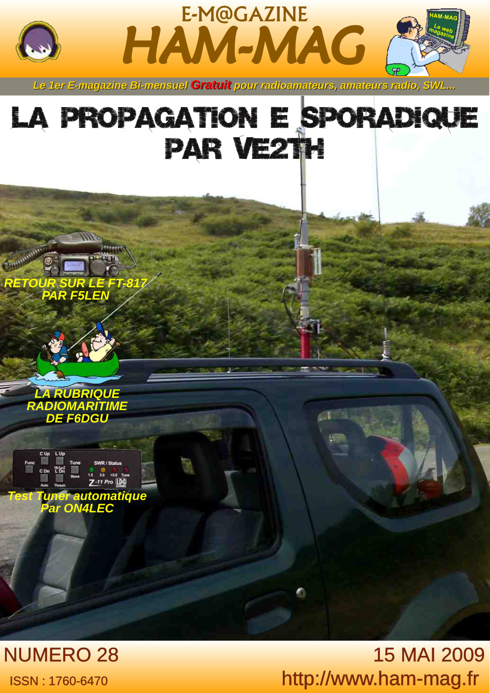 Première page de hammag numero28