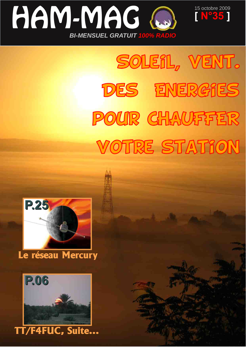 Première page de hammag numero35