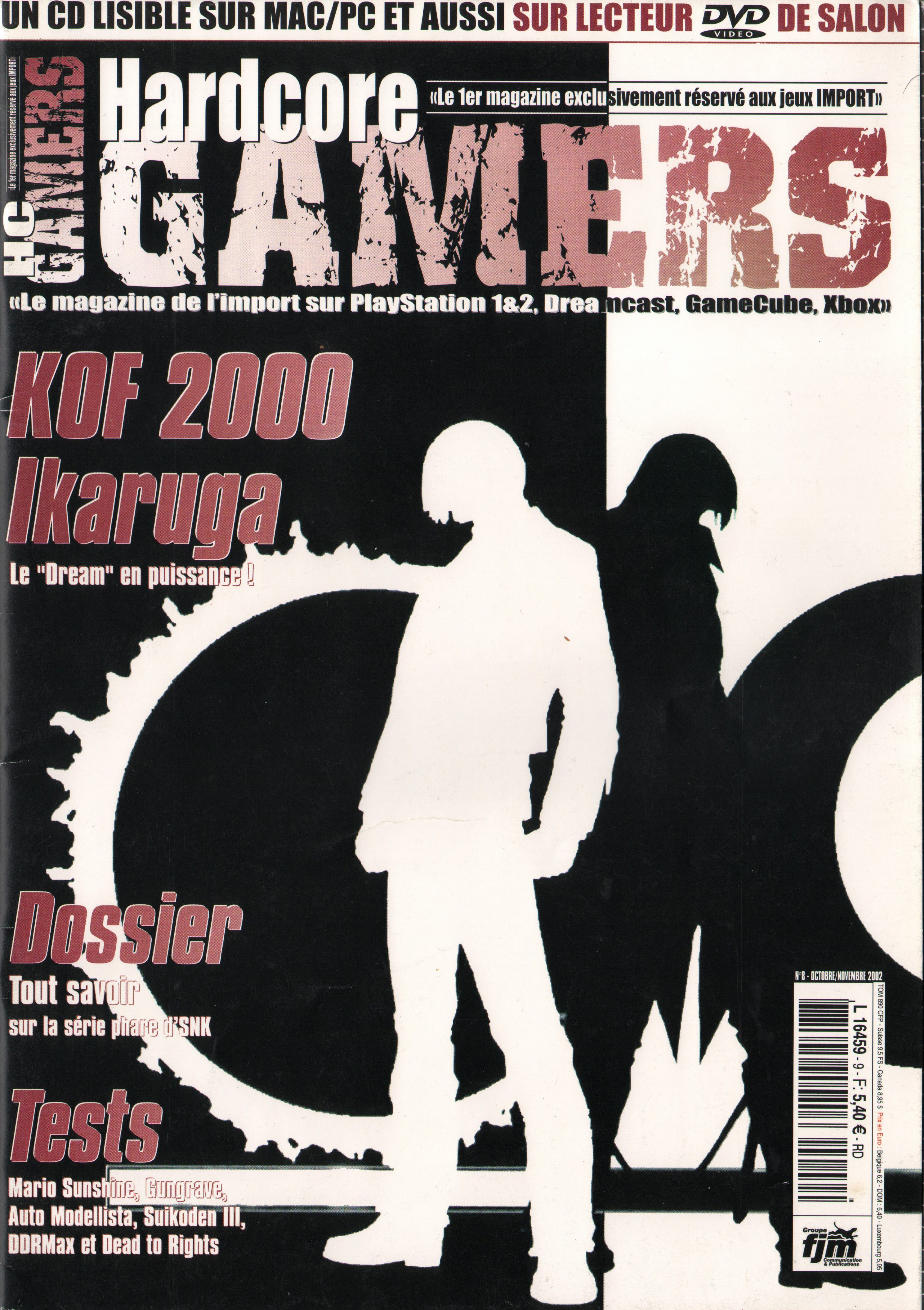 Première page de hardcoregamers numero09