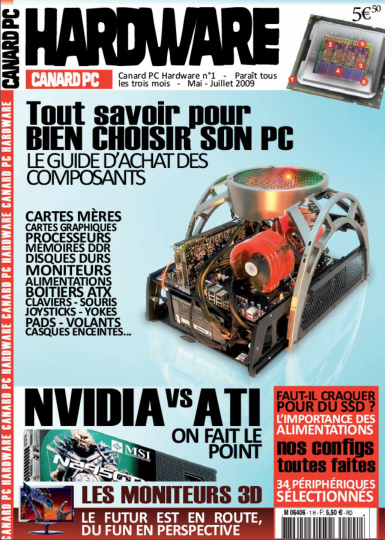 Première page de hardwarecanardpc numero001