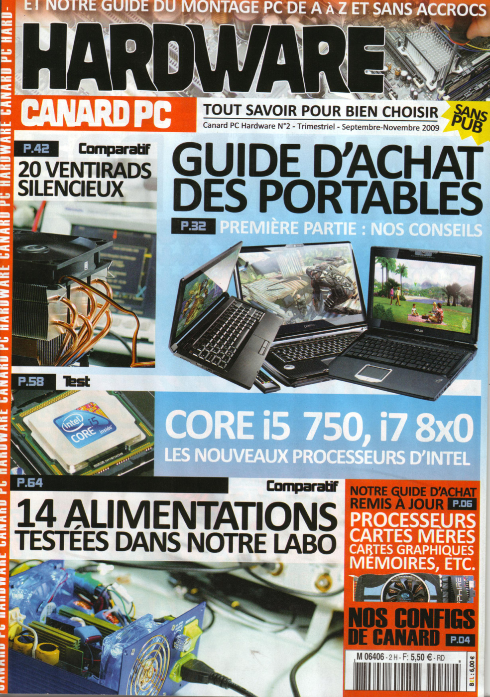 Première page de hardwarecanardpc numero002