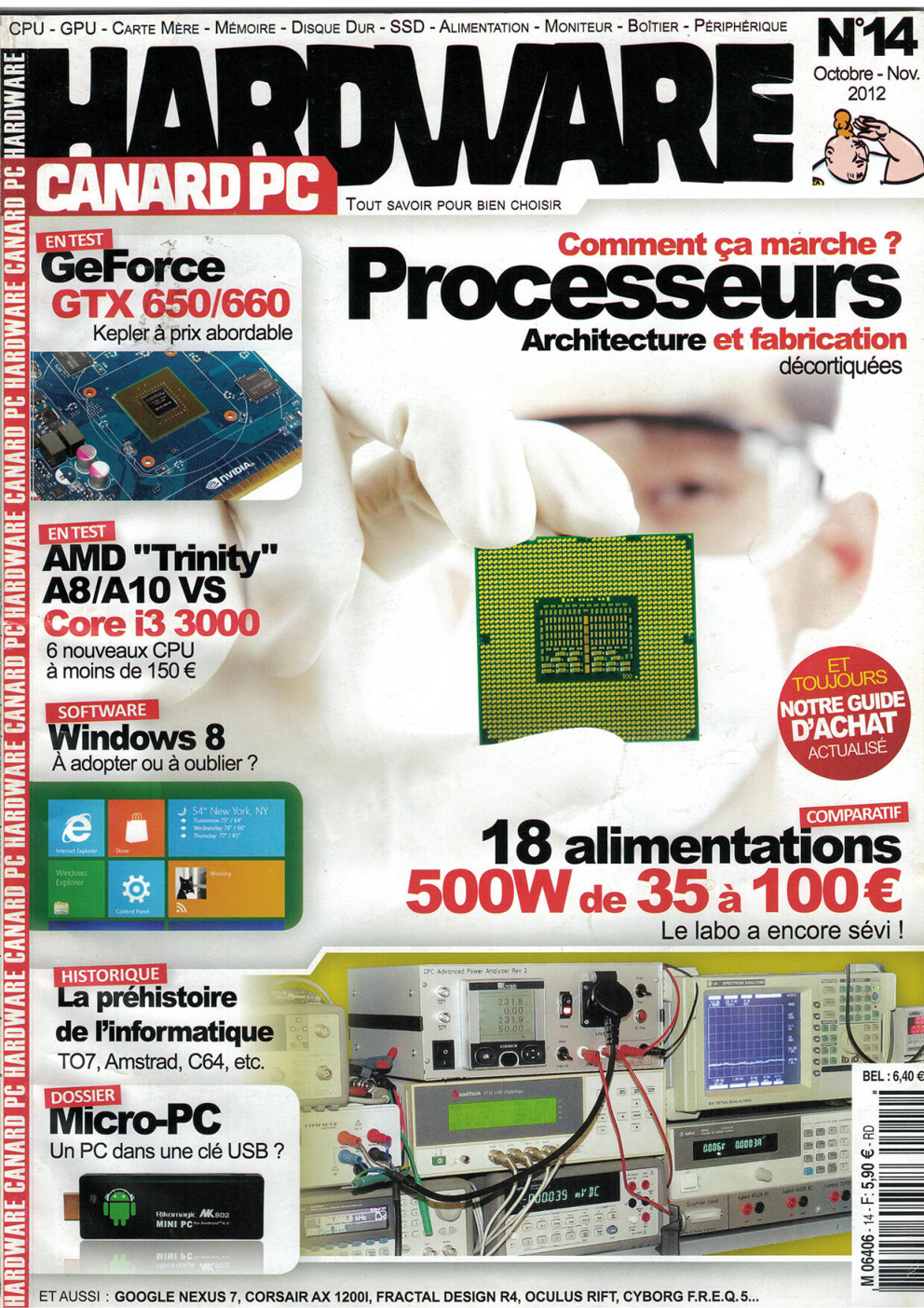Première page de hardwarecanardpc numero014