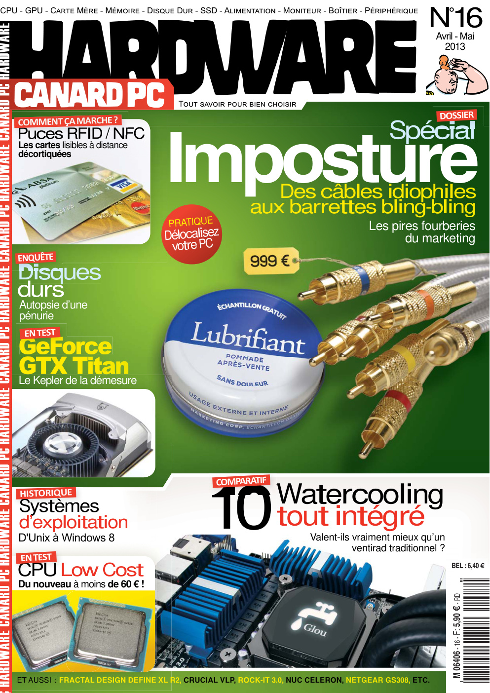 Première page de hardwarecanardpc numero016 02
