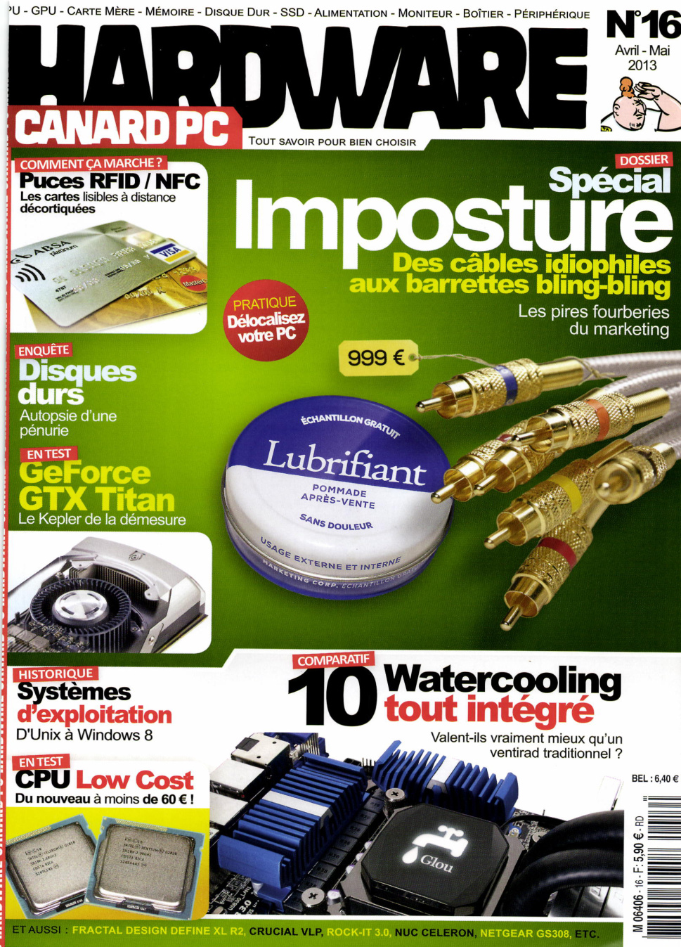 Première page de hardwarecanardpc numero016 03