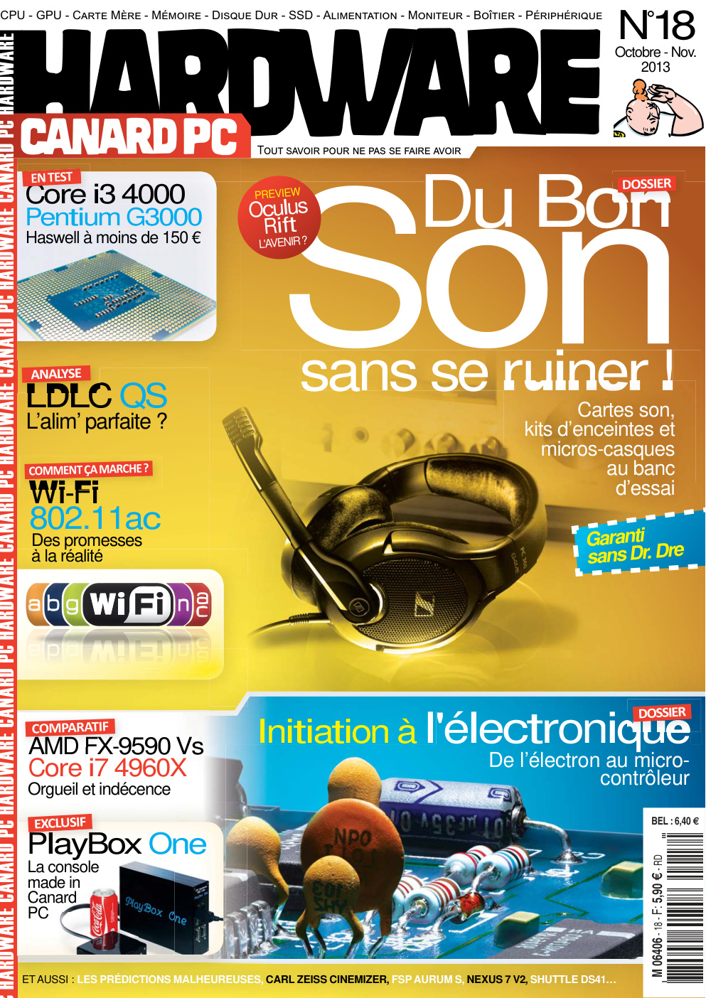 Première page de hardwarecanardpc numero018 02