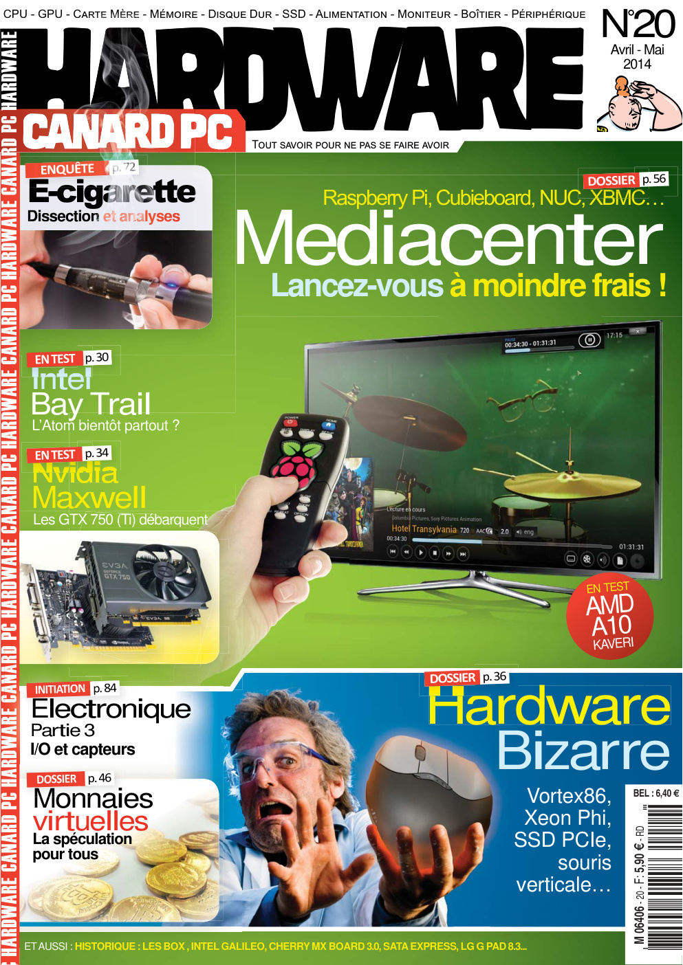 Première page de hardwarecanardpc numero020 02