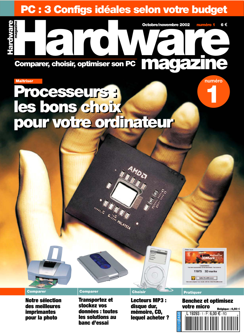 Première page de hardwaremagazine numero01